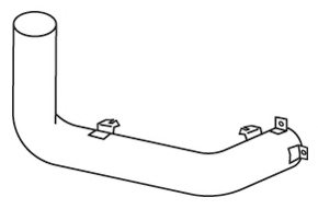 DINEX 64635 Exhaust Pipe